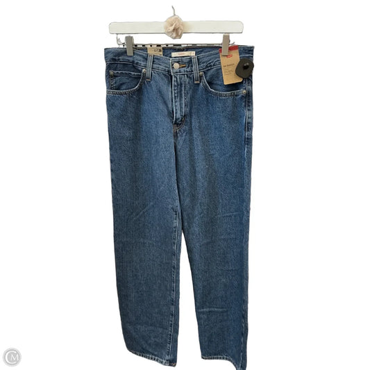 Jeans Wide Leg By Levis In Blue Denim, Size: 4