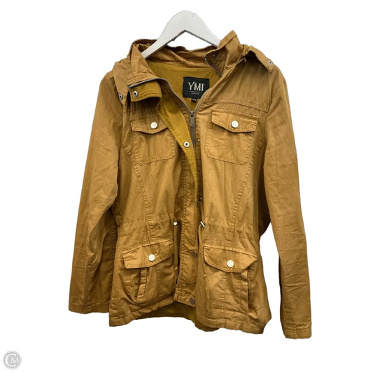Jacket Utility By Ymi In Yellow, Size: Xl