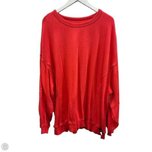 Sweatshirt Crewneck By Aerie In Red, Size: Xl