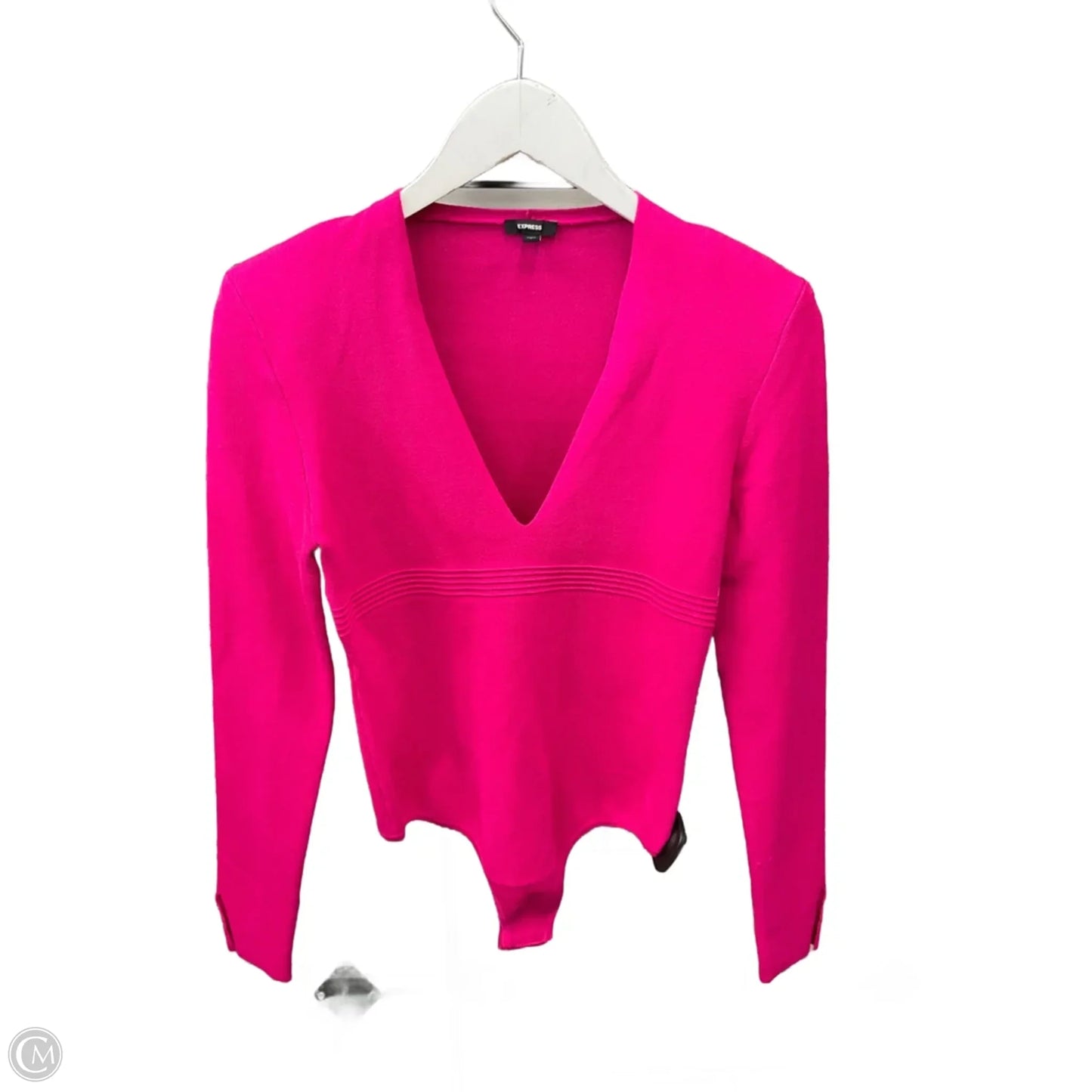 Bodysuit By Express In Pink, Size: S