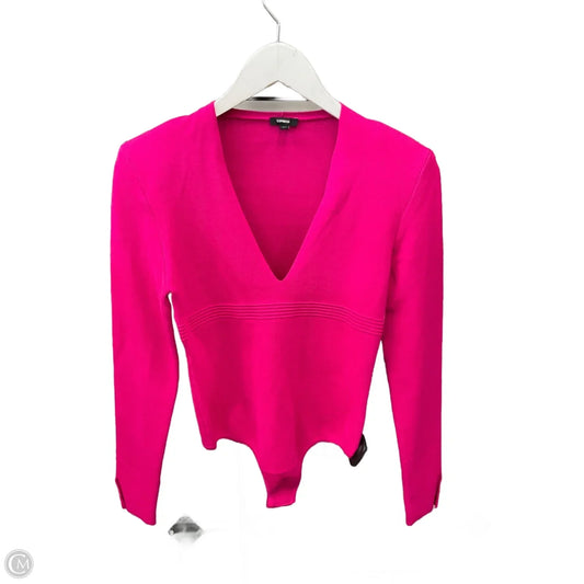 Bodysuit By Express In Pink, Size: S