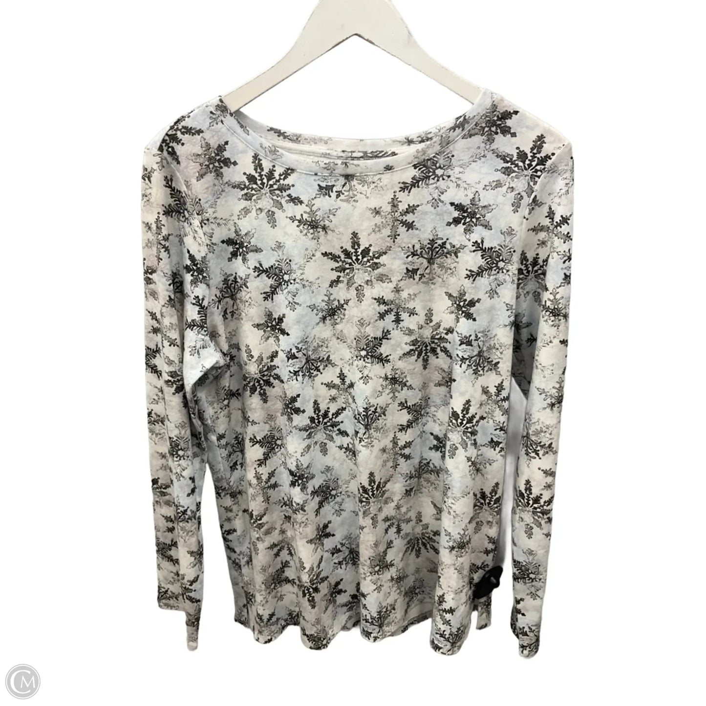 Top Long Sleeve By J. Jill In Multi-colored, Size: L