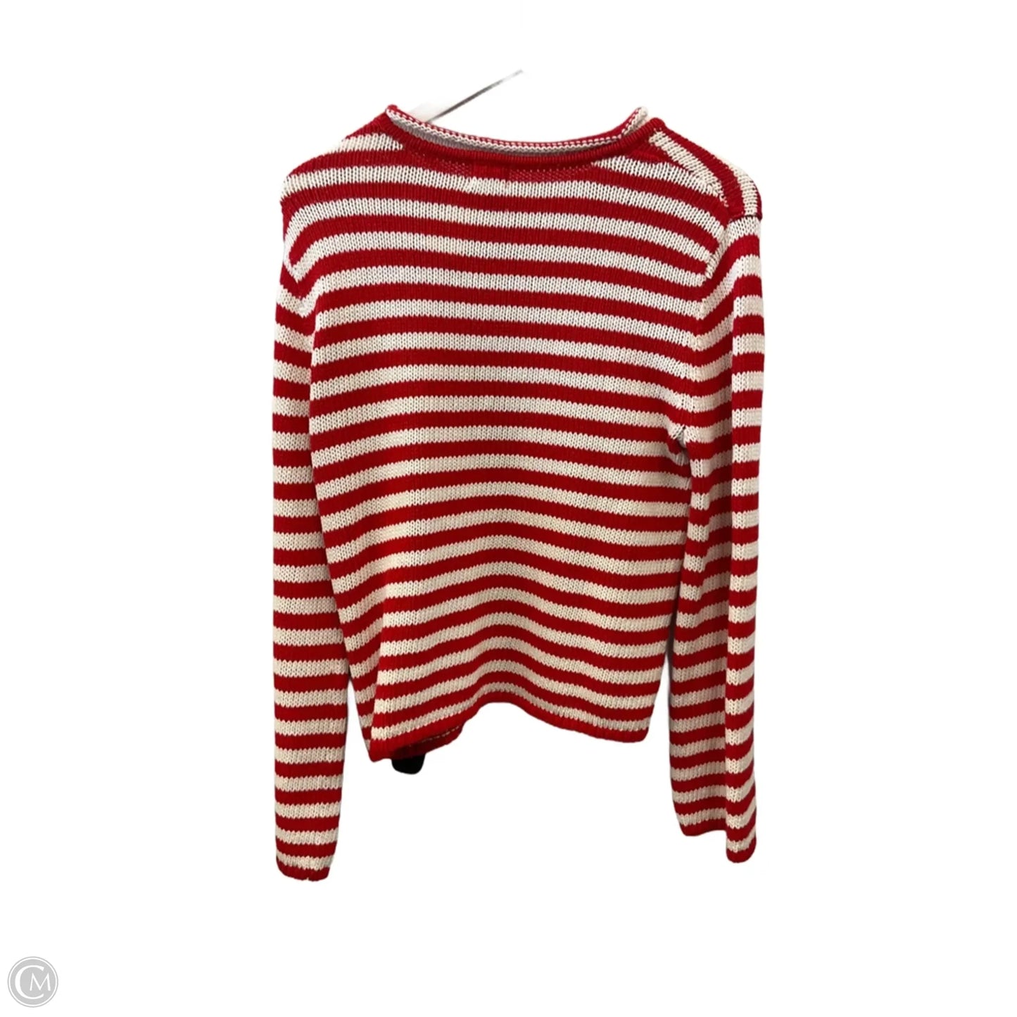 Sweater By A New Day In Red & White, Size: M