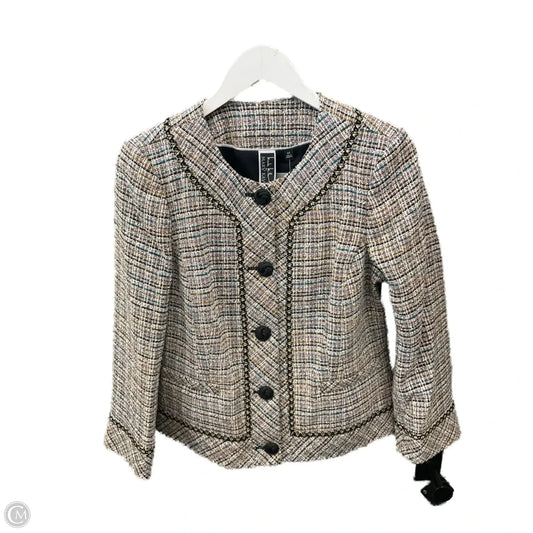Blazer By Nicole Miller In Multi-colored, Size: M