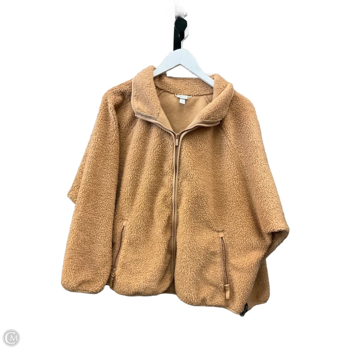 Jacket Fleece By All In Motion In Tan, Size: L