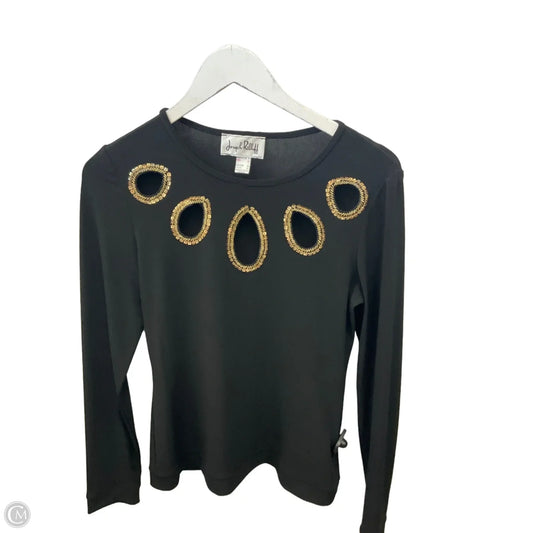 Top Long Sleeve By Joseph Ribkoff In Black, Size: M