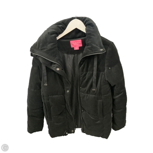 Jacket Puffer & Quilted By Isaac Mizrahi In Black, Size: S