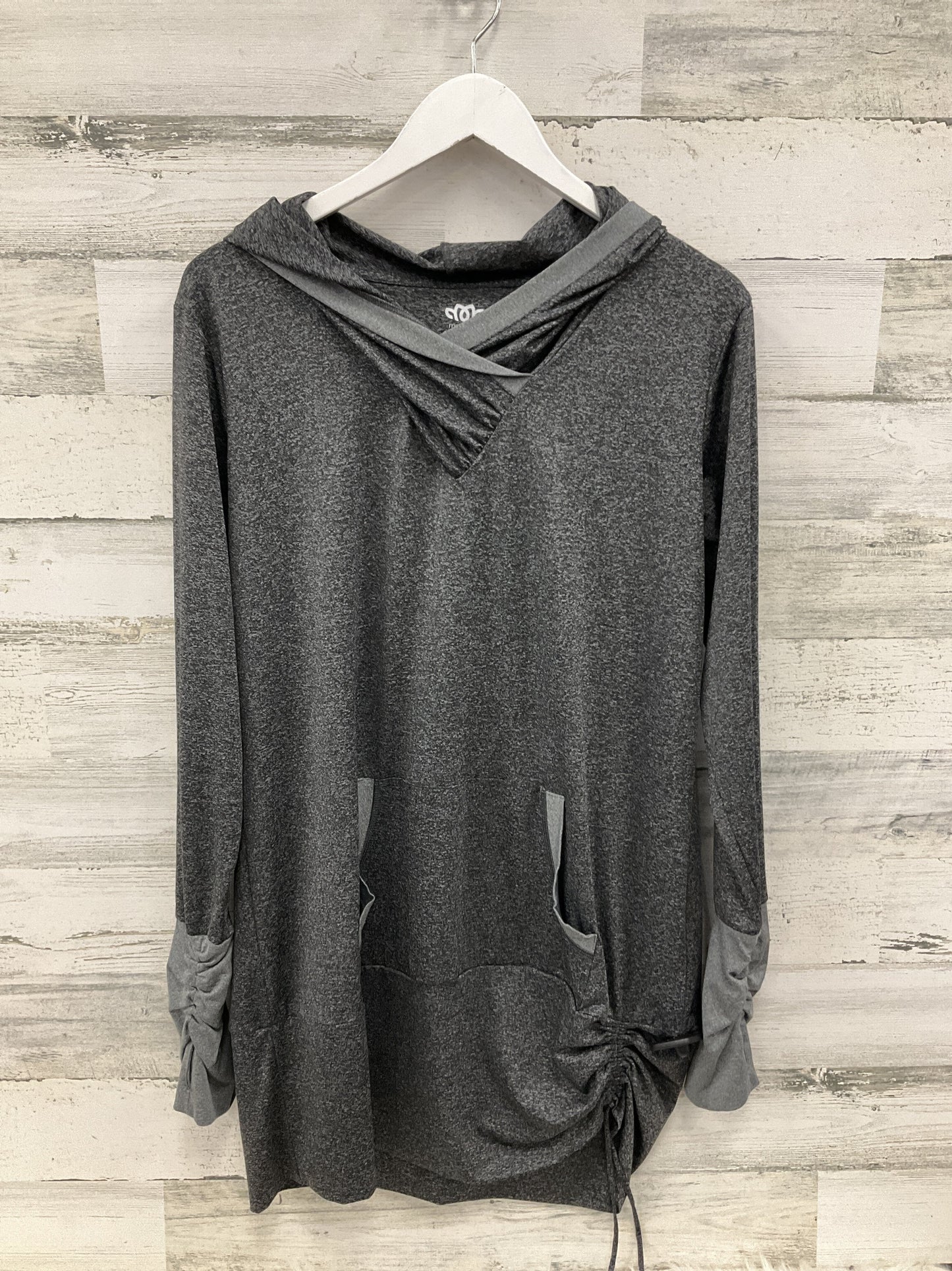 Athletic Top Long Sleeve Hoodie By Maurices  Size: Xl