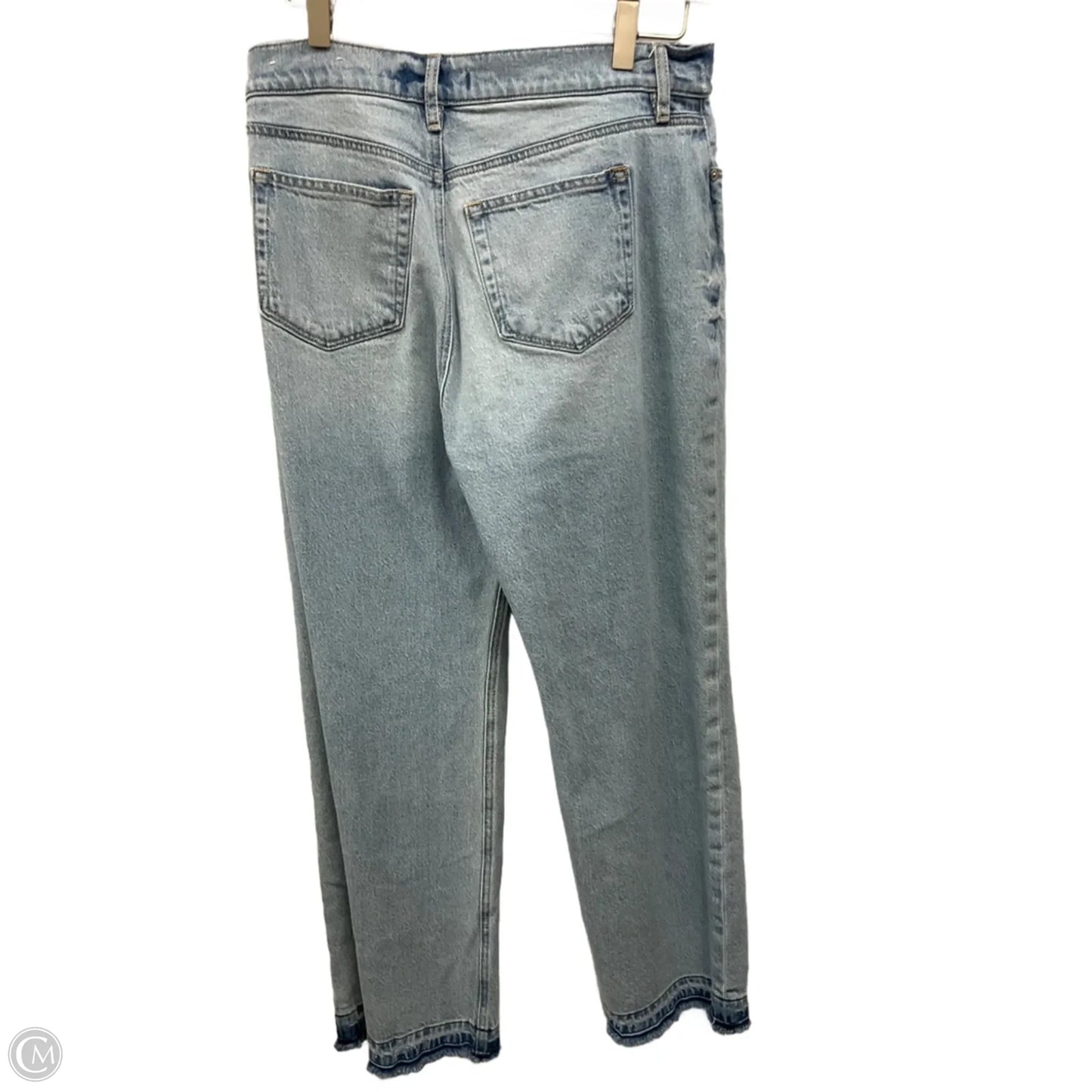 Jeans Wide Leg By Loft In Blue Denim, Size: 6