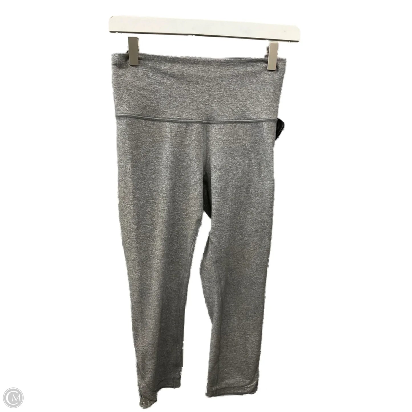 Athletic Leggings Capris By Lululemon In Grey, Size: S