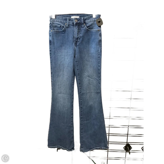Jeans Flared By Lc Lauren Conrad In Blue Denim, Size: 2