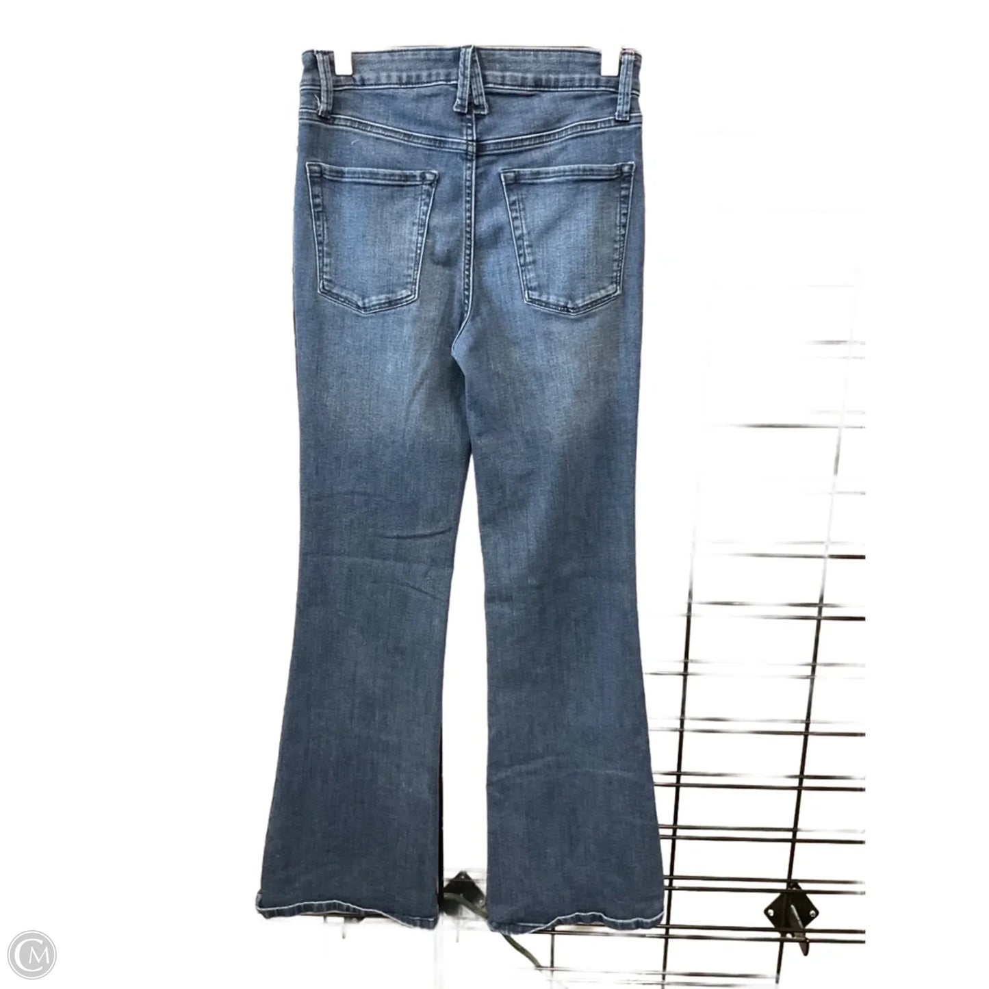 Jeans Flared By Lc Lauren Conrad In Blue Denim, Size: 2