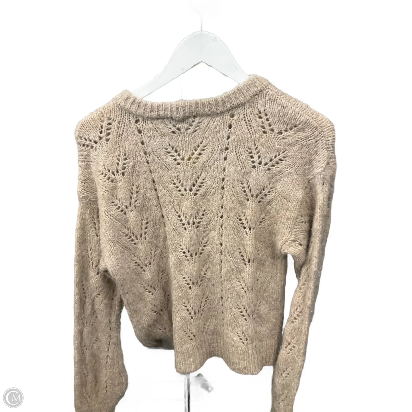 Sweater By American Eagle In Tan, Size: S