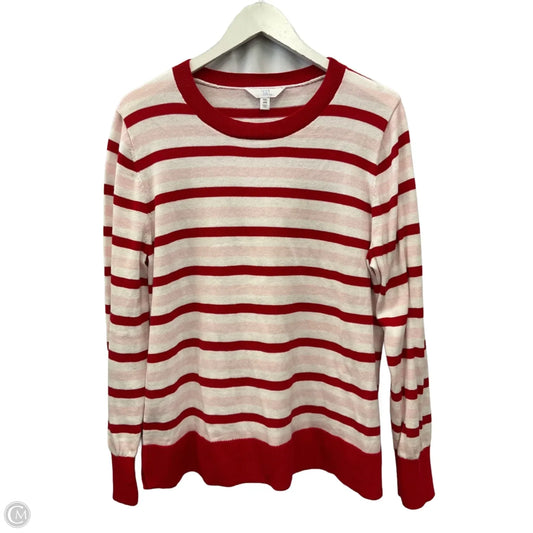 Sweater By Time And Tru In Striped Pattern, Size: Xxl