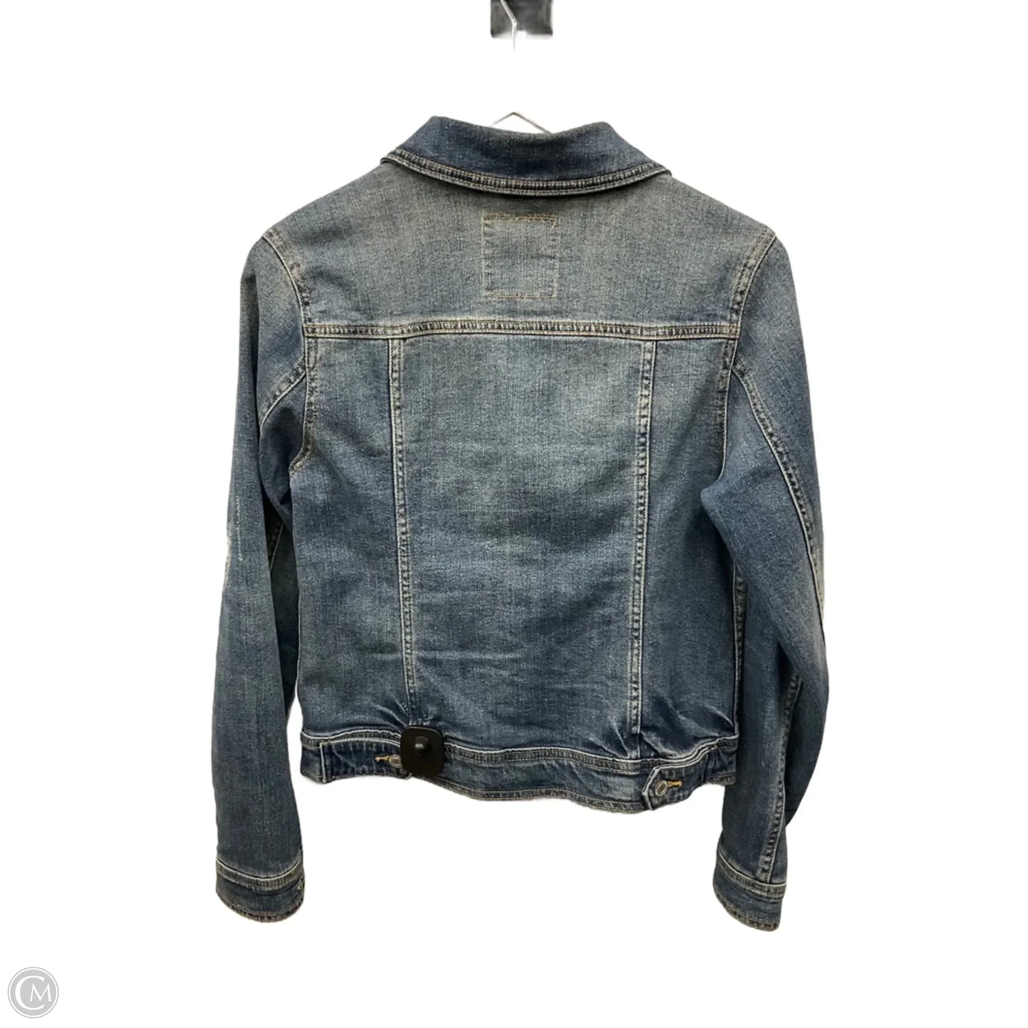 Jacket Denim By Mossimo In Blue Denim, Size: S