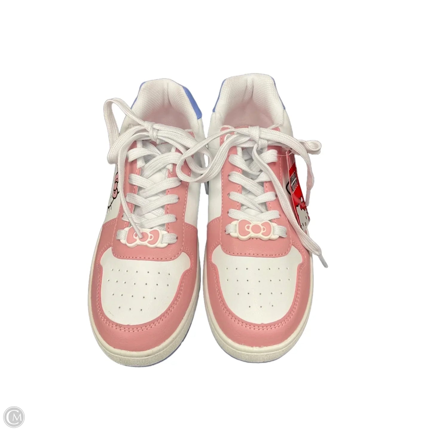 Shoes Sneakers By Clothes Mentor In Pink & White, Size: 11
