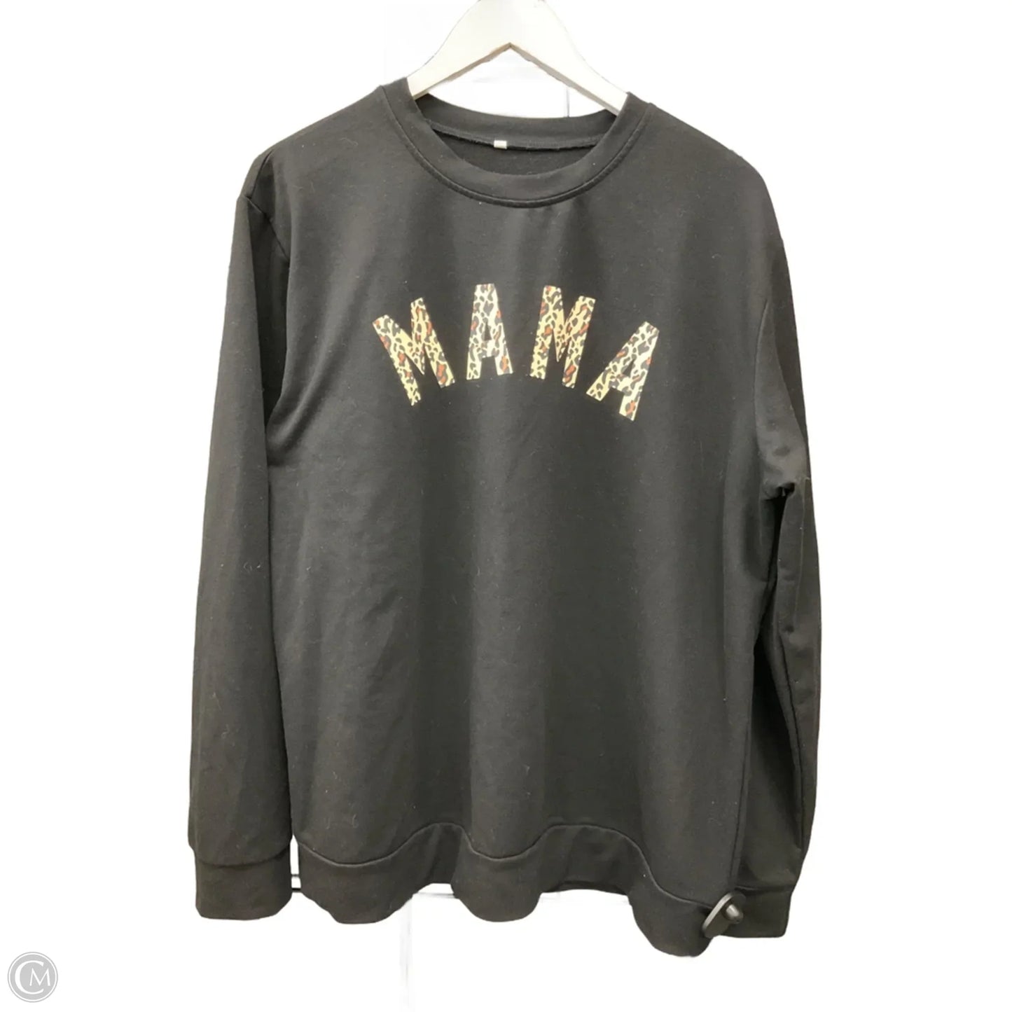 Top Long Sleeve By Cmf In Black, Size: 2x