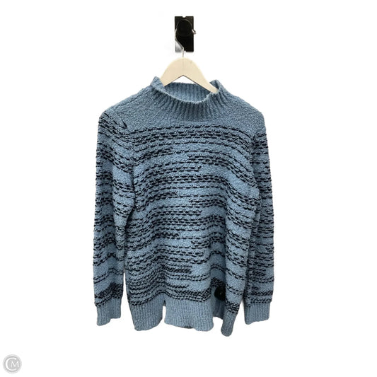 Sweater By Susan Graver In Blue, Size: L