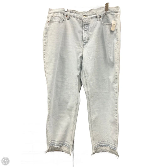 Jeans Cropped By Old Navy In Blue Denim, Size: 20