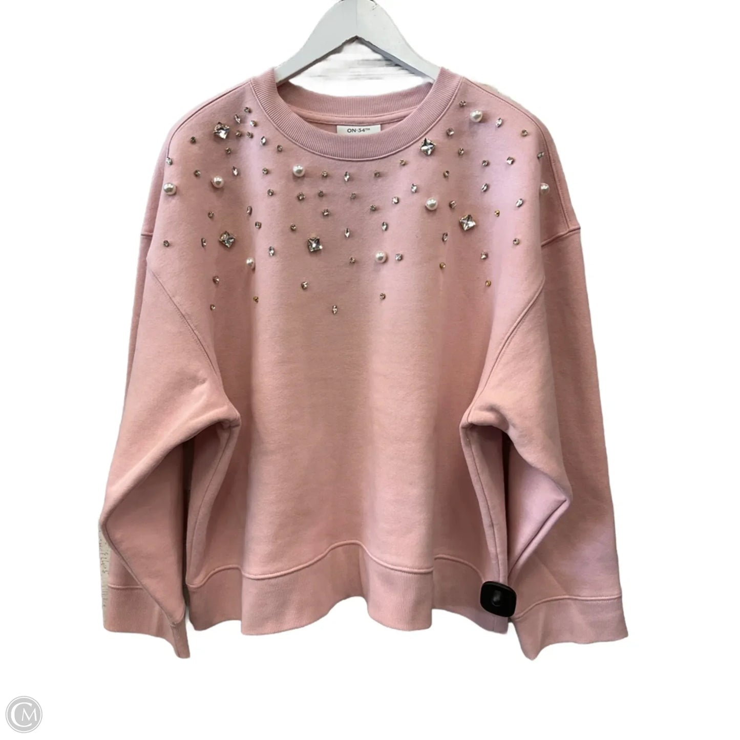Sweatshirt Crewneck By On 34th In Pink, Size: Xl