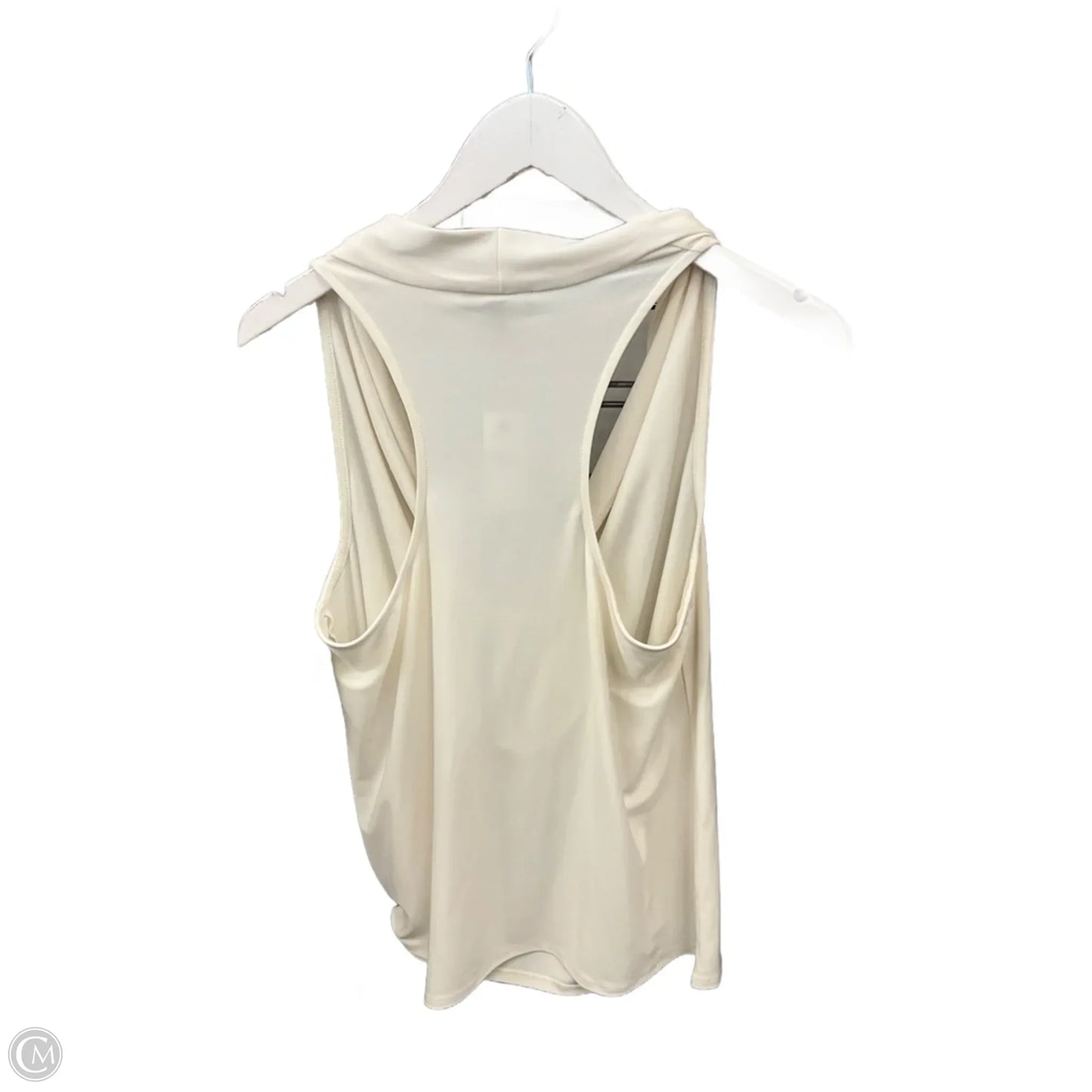Top Sleeveless By Express In Cream, Size: L