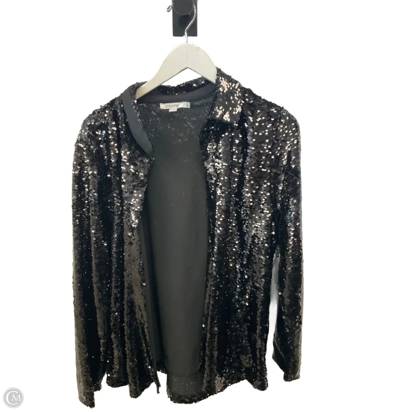 Blazer By Chicos In Black, Size: L