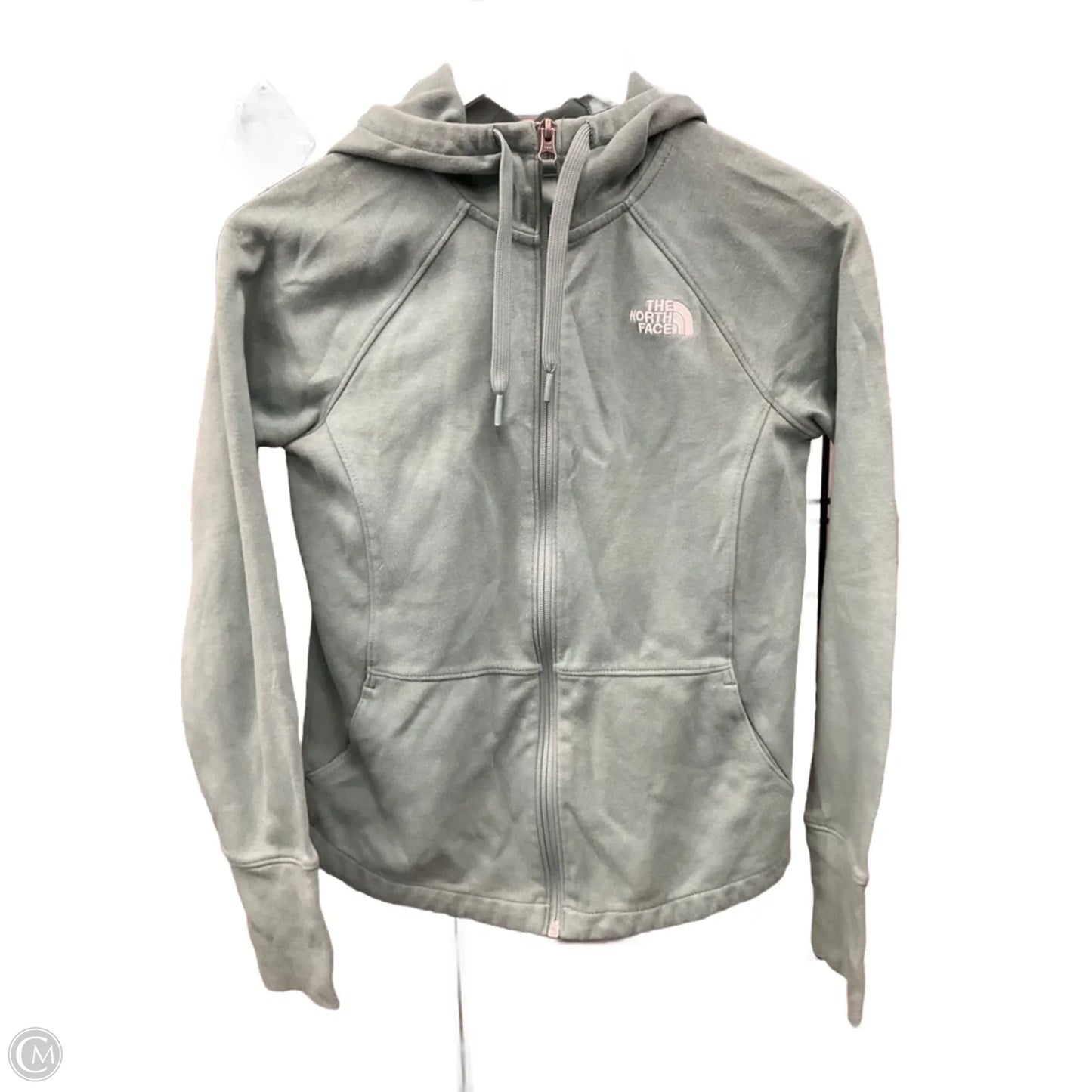 Athletic Jacket By The North Face In Green, Size: S