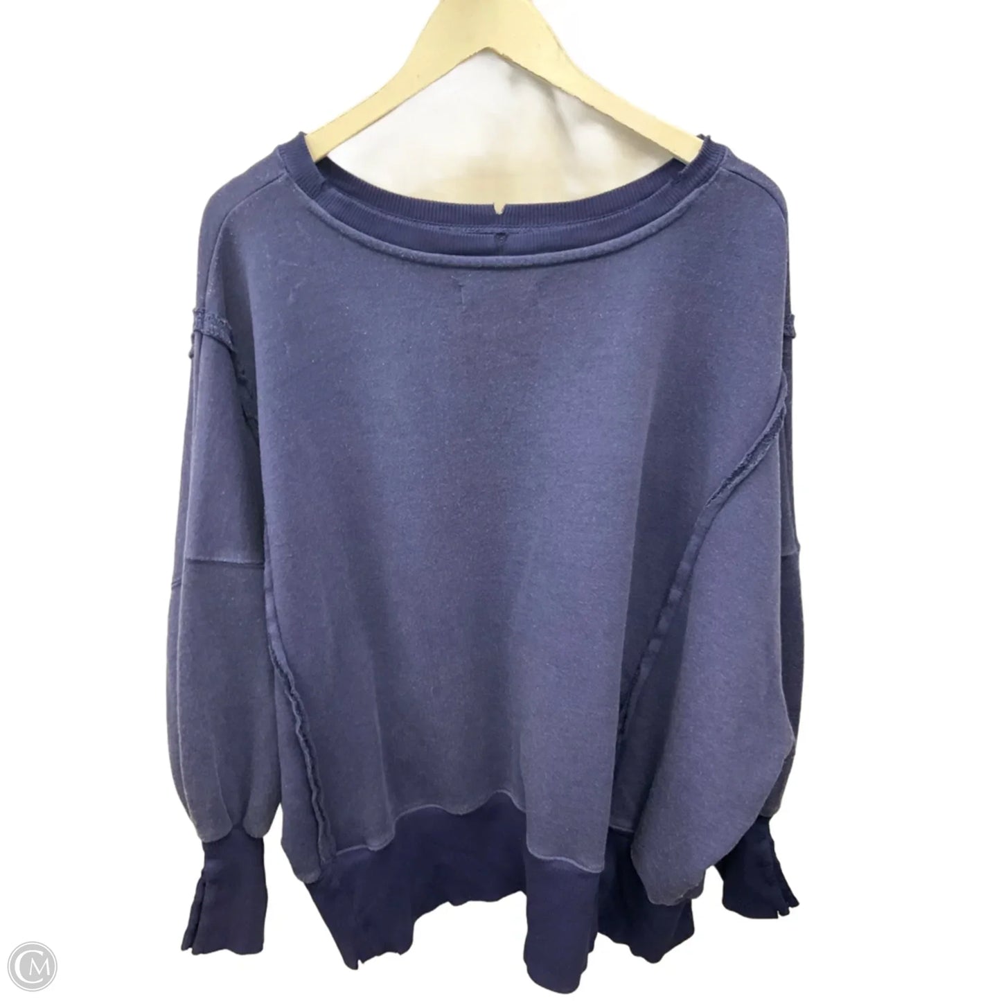 Sweatshirt Crewneck By We The Free In Blue, Size: S