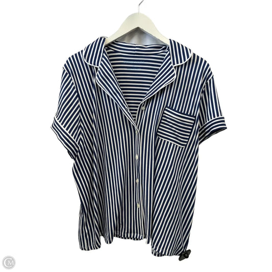 Pajamas 2pc By Draper James In Striped Pattern, Size: Xl