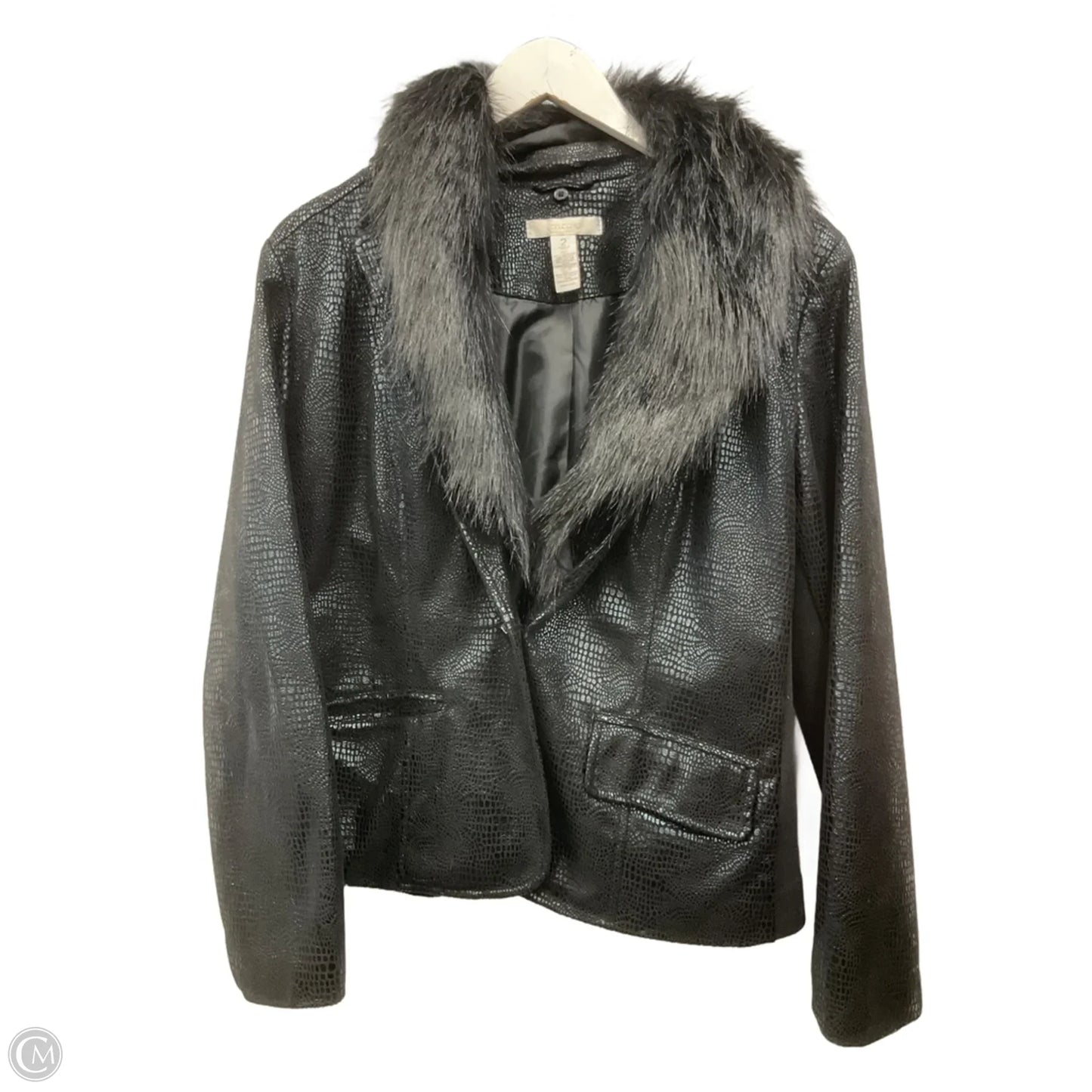 Blazer By Chicos In Black, Size: L