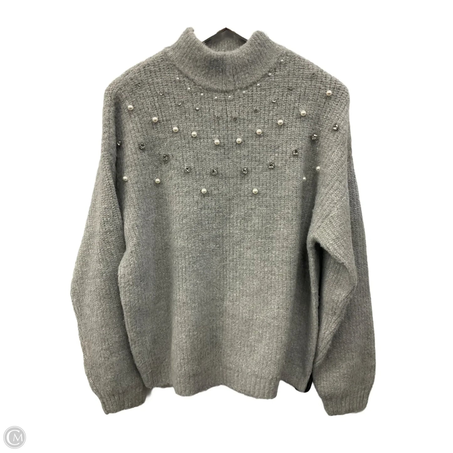 Sweater By Maurices In Grey, Size: M
