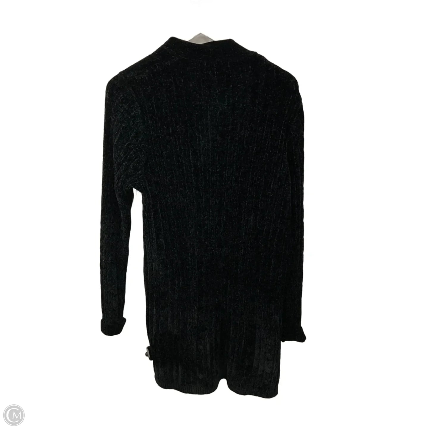Sweater Cardigan By Matty M In Black, Size: L