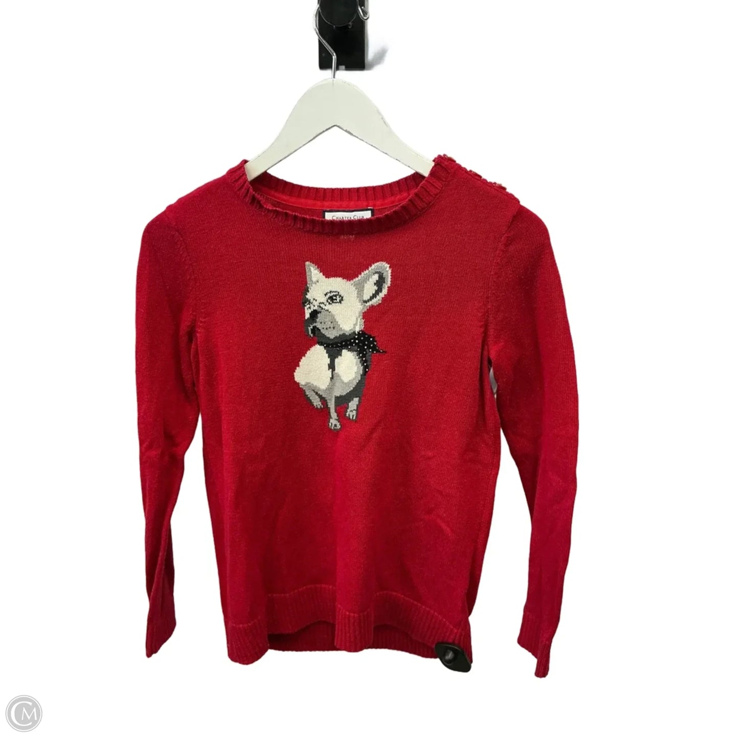 Sweater By Charter Club In Red, Size: Sp