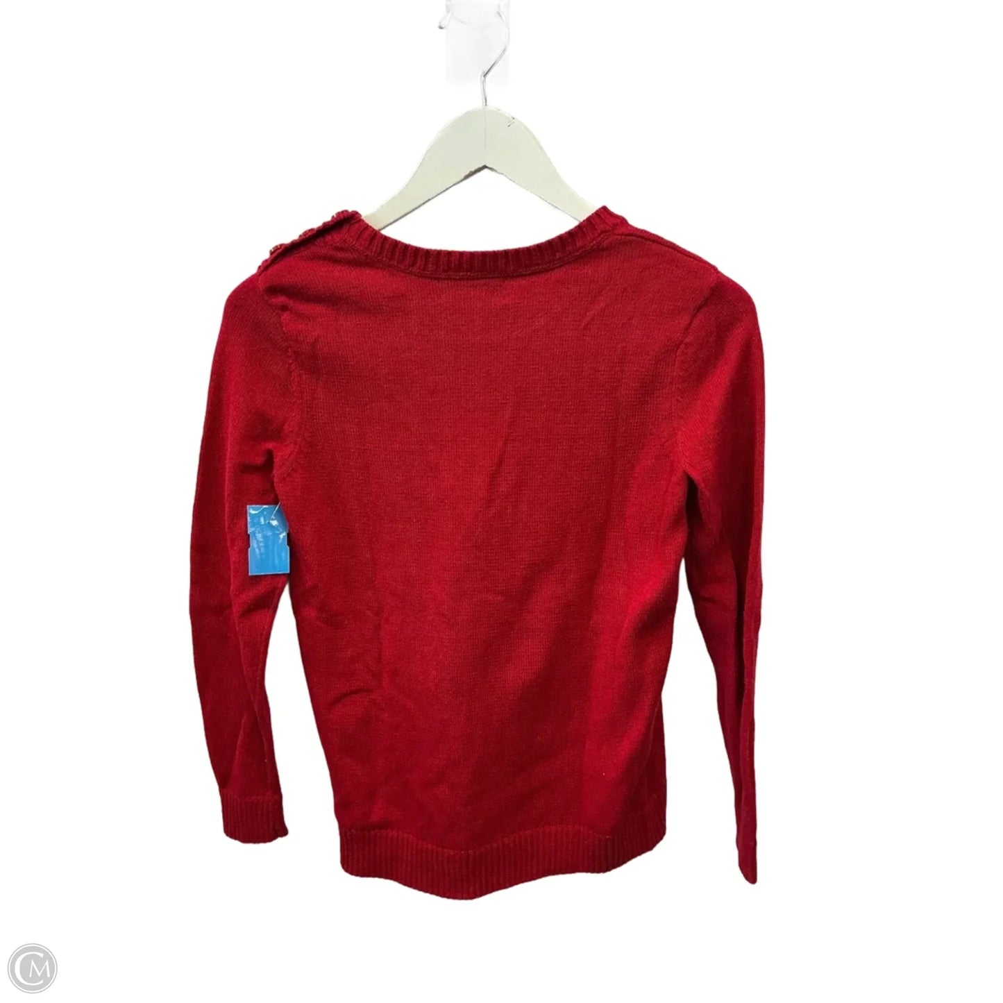 Sweater By Charter Club In Red, Size: Sp