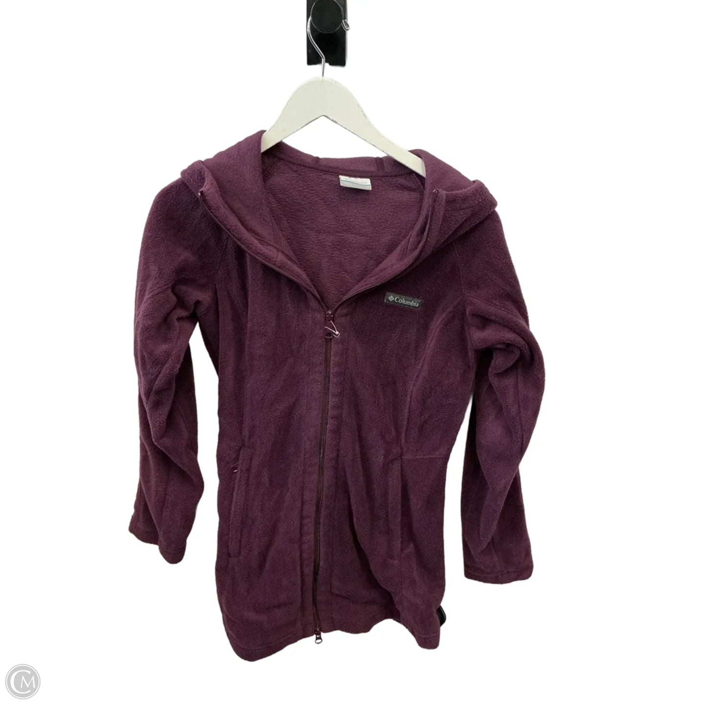 Jacket Fleece By Columbia In Purple, Size: S