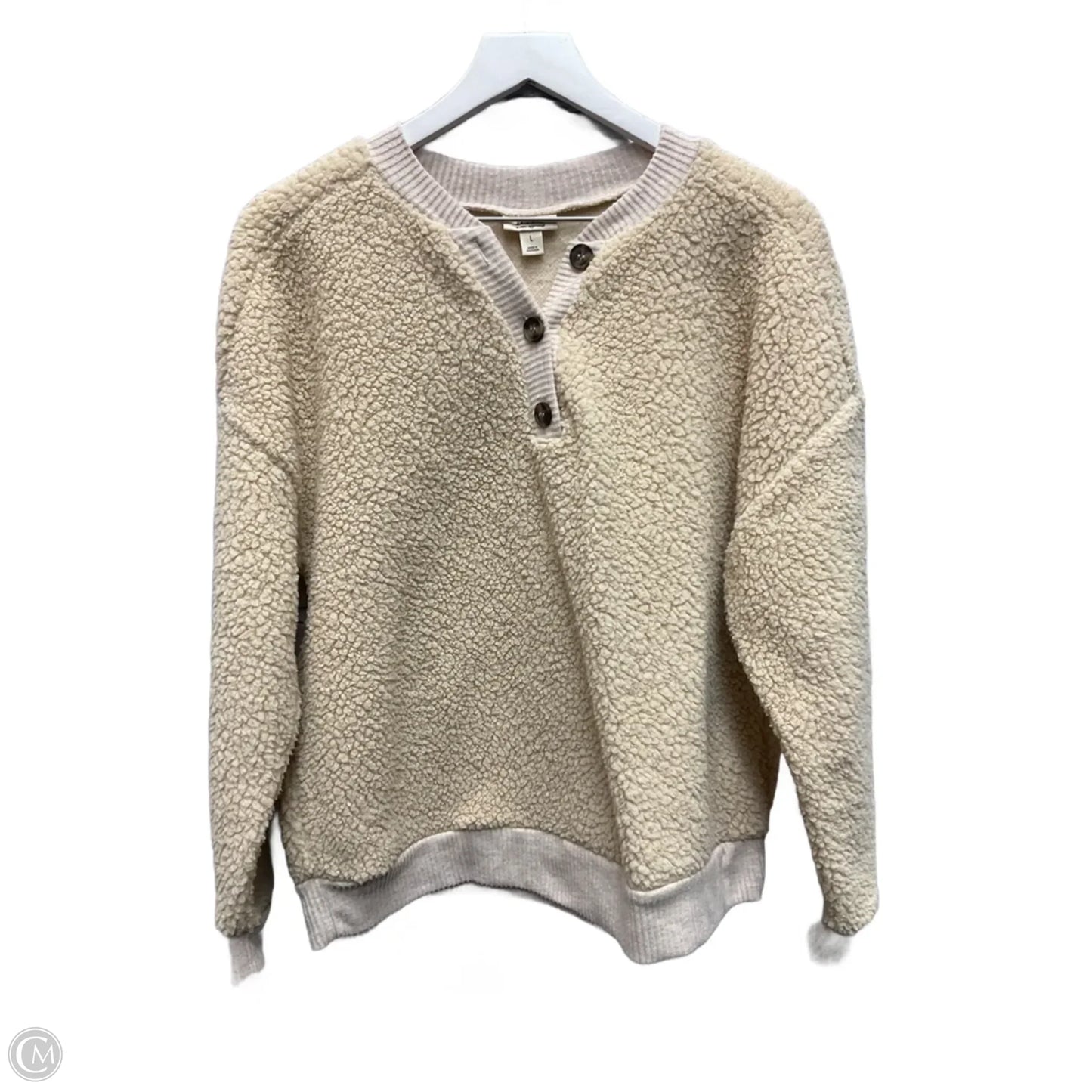 Athletic Fleece By Ana In Cream, Size: L