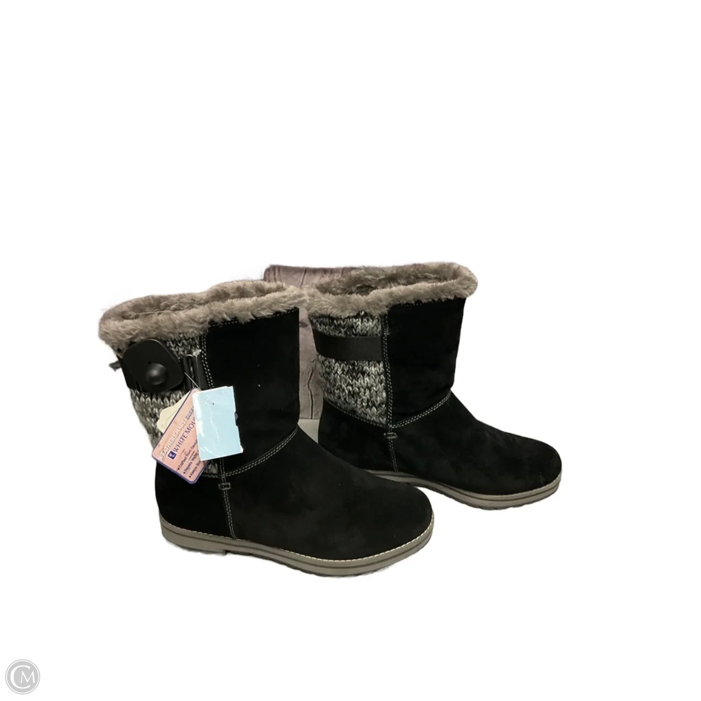 Boots Snow By White Mountain In Black, Size: 9