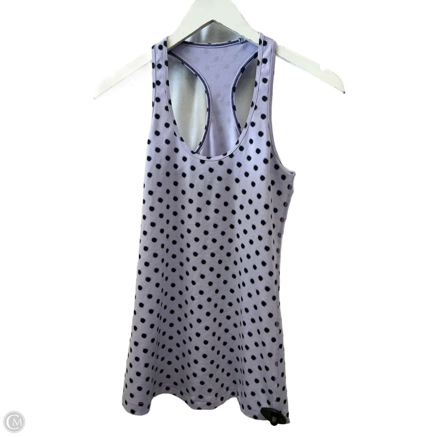 Athletic Tank Top By Lululemon In Polkadot Pattern, Size: 6