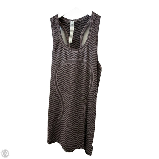 Athletic Tank Top By Lululemon In Purple, Size: 4