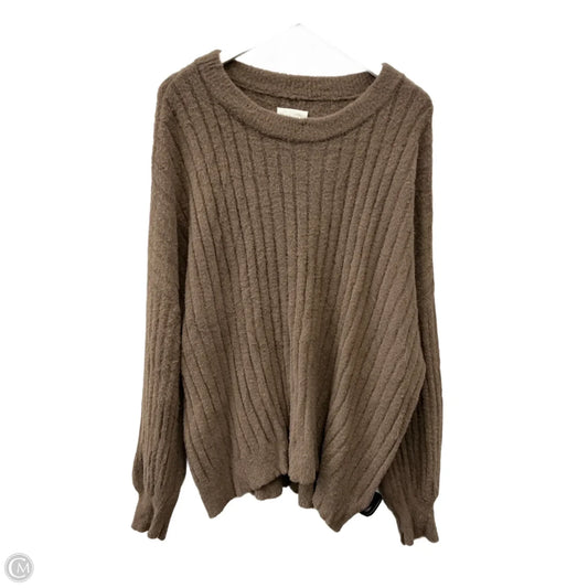 Sweater By Aerie In Brown, Size: L