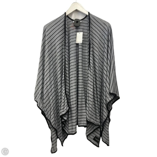 Shawl By Calvin Klein In Striped Pattern, Size: Osfm