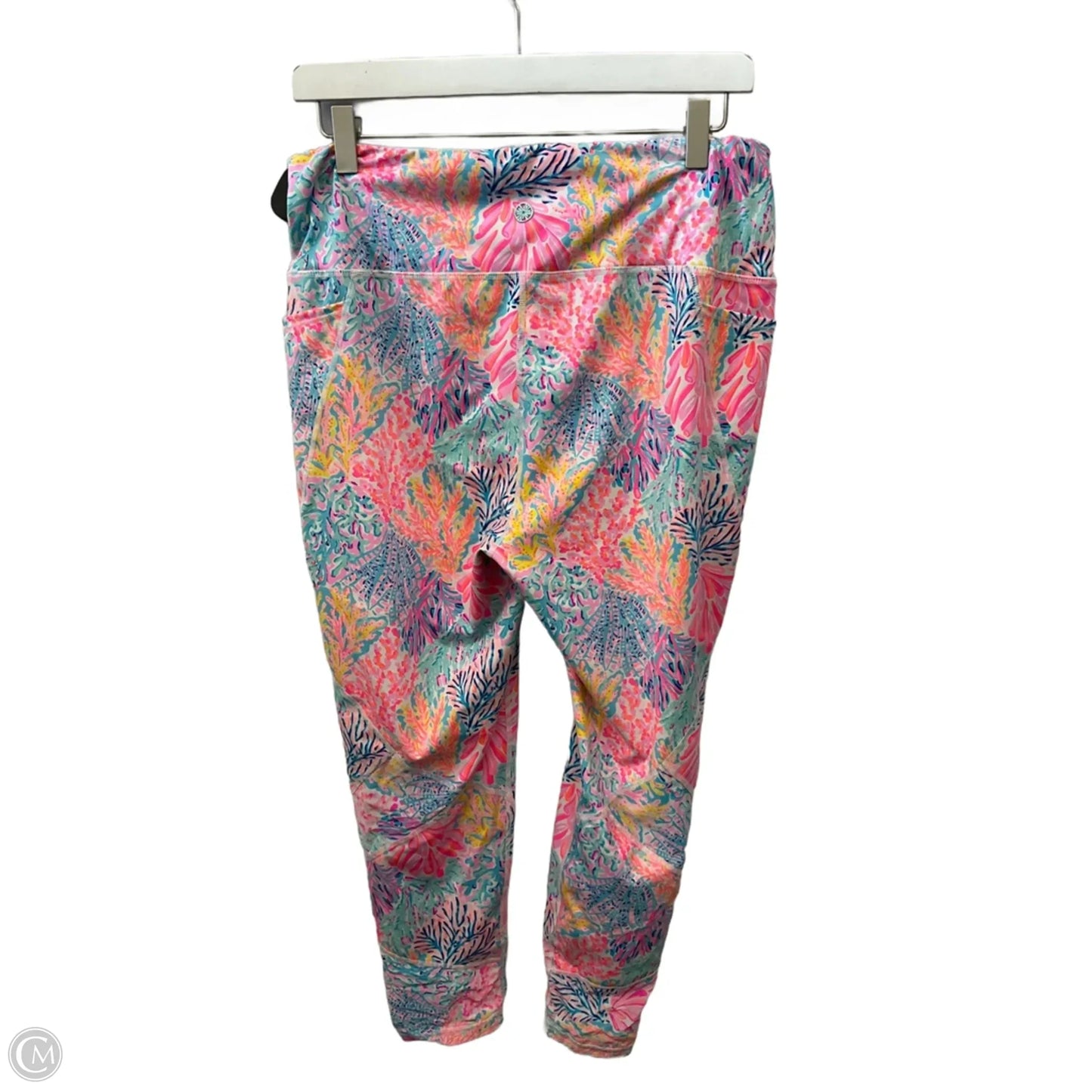 Capris Designer By Lilly Pulitzer In Animal Print, Size: Xl