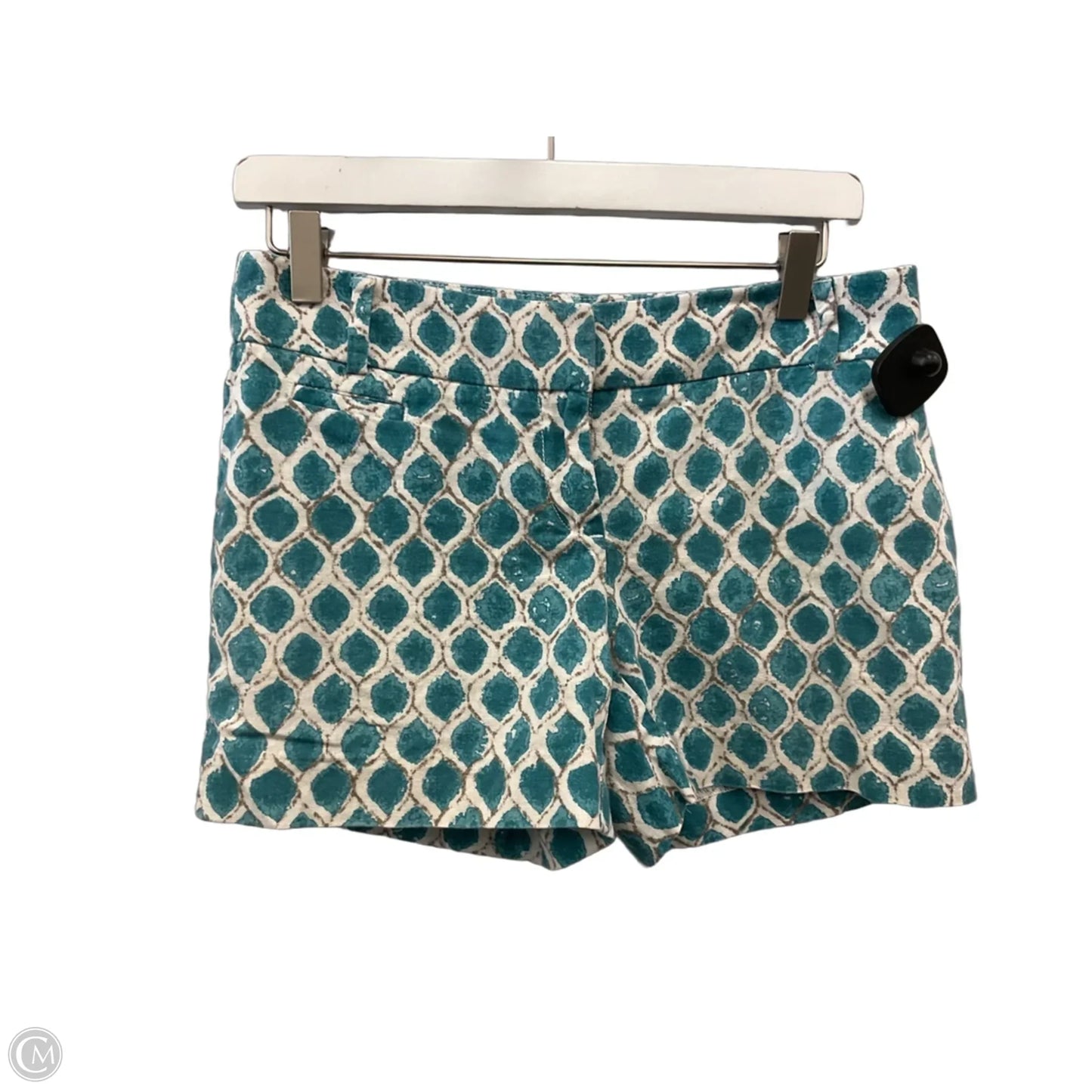 Shorts By Loft In Green & White, Size: 0