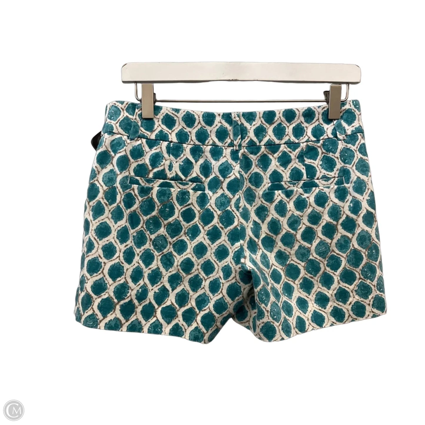 Shorts By Loft In Green & White, Size: 0