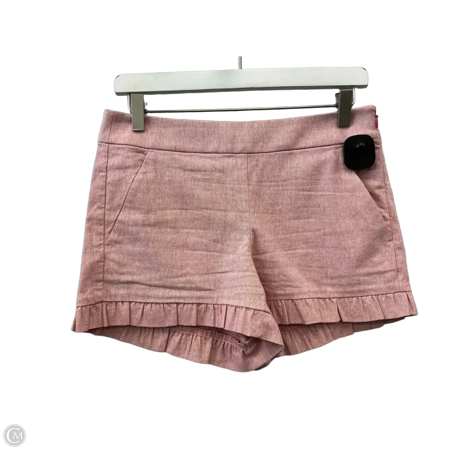 Shorts By Loft In Pink & White, Size: 0