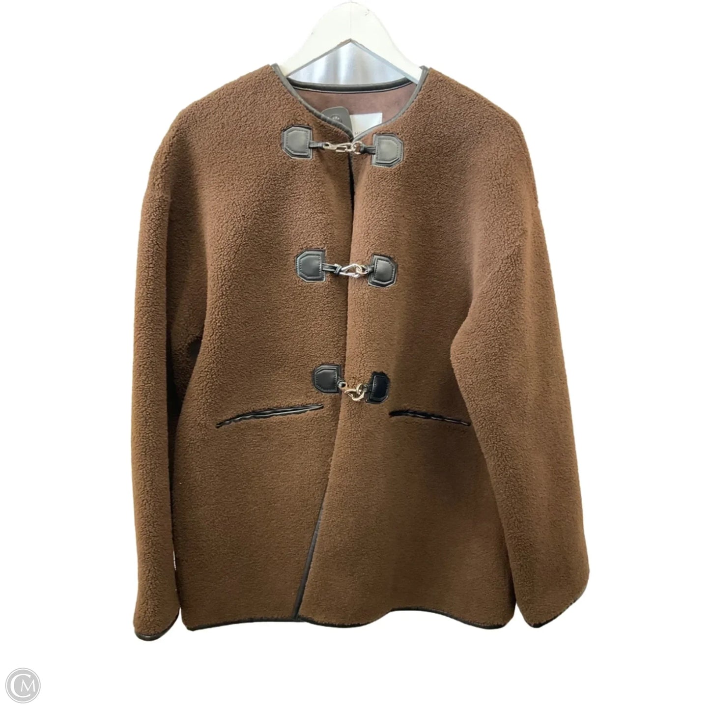 Jacket Designer By Rebecca Minkoff In Brown, Size: M
