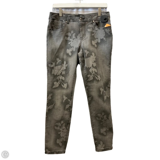 Jeans Skinny By 1822 Denim In Grey, Size: 8