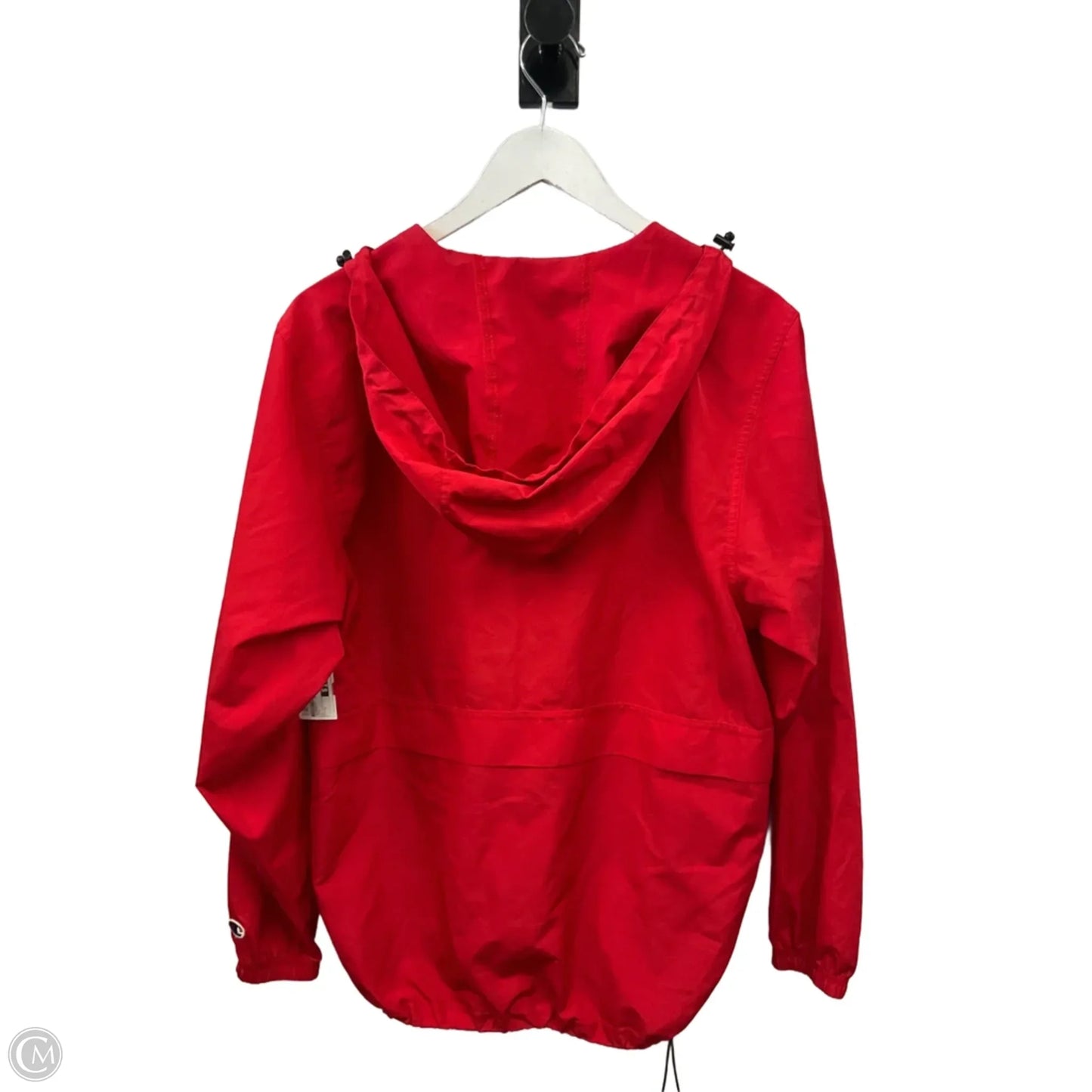 Athletic Jacket By Champion In Red, Size: S