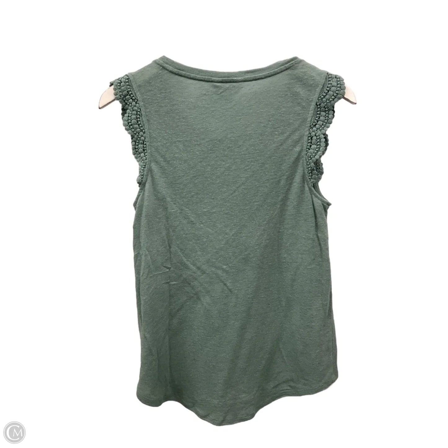 Top Short Sleeve By Lucky Brand In Green, Size: S