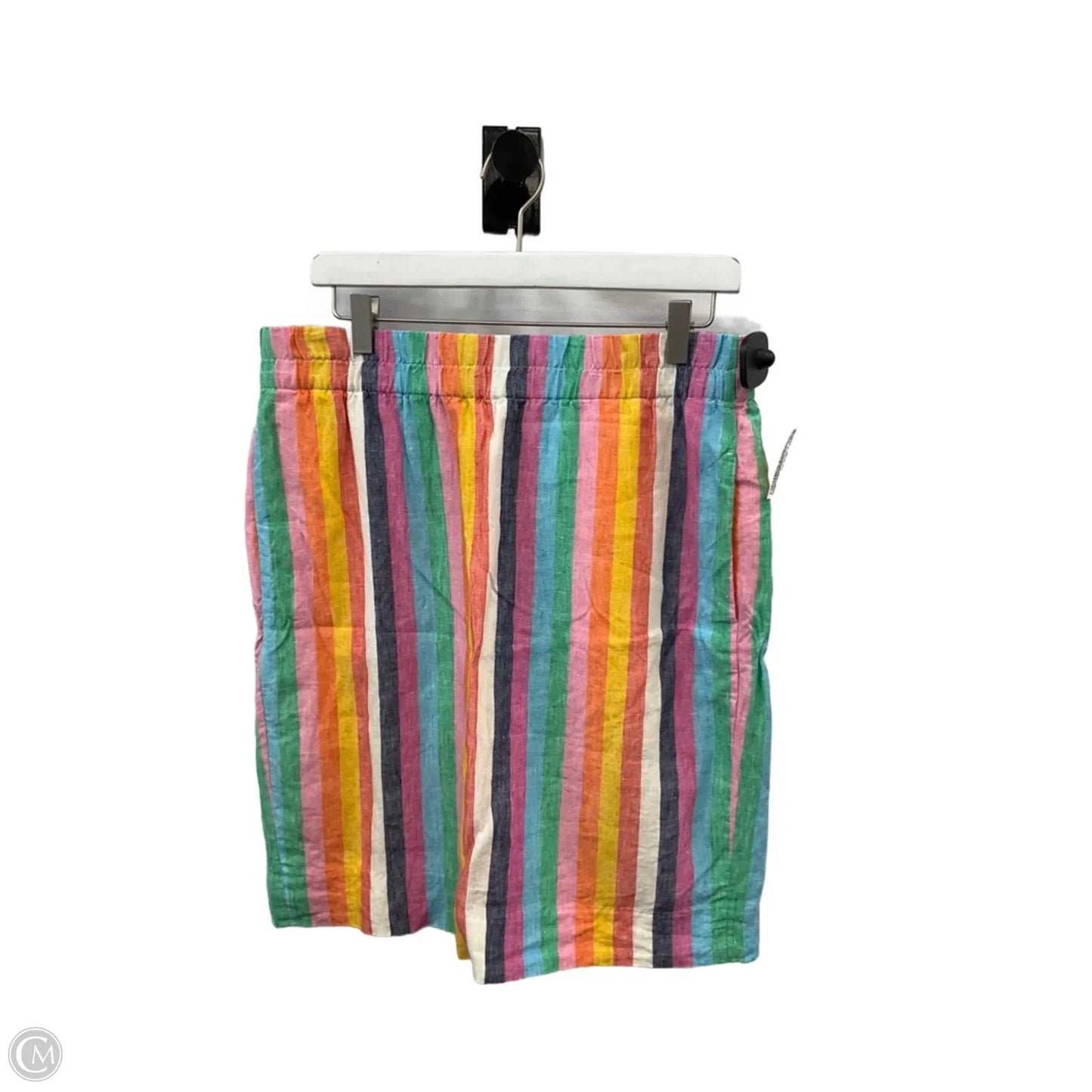 Skirt Mini & Short By J. Crew In Striped Pattern, Size: M